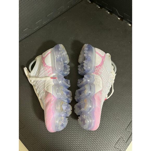 Nike Air Vapormax Flyknit 2 Hydrogen Blue Pink 942843-102 women's size 9 - Picture 3 of 9